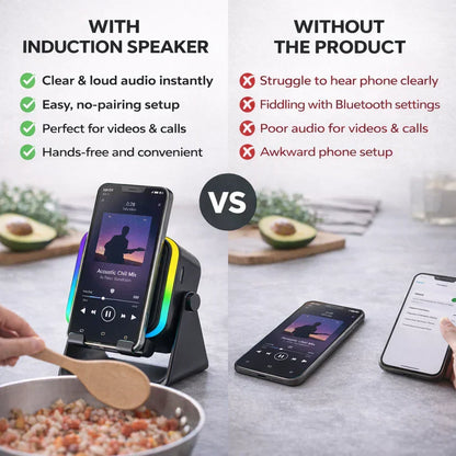 Avanto™ 3 In 1 Phone Induction Speaker
