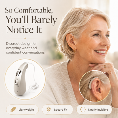Invisible Behind The Ears Hearing Aids