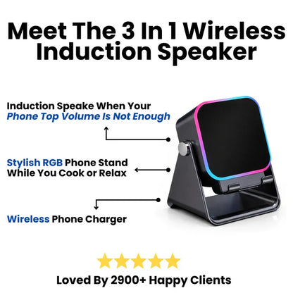 Avanto™ 3 In 1 Phone Induction Speaker
