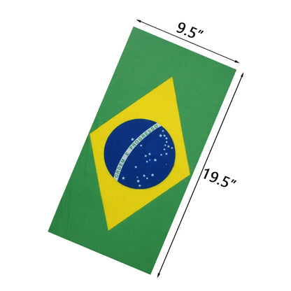 World Football Fans National Flag Bandana Spain Netherlands France Korea Chile Neck Gaiter Seamless Face Mask Men Headwear Scarf