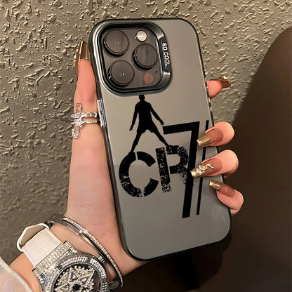 Famous football players C-CR7 Phone Case For iPhone 17 16e 16 15 14 13 12 11 Pro Max XR 8 7 Air Plus Anti Fall Matte Back Cover