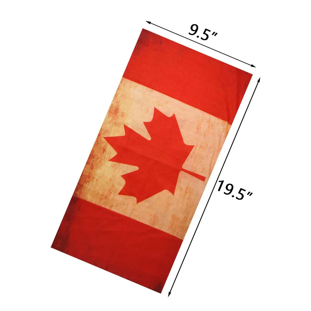 World Football Fans National Flag Bandana Spain Netherlands France Korea Chile Neck Gaiter Seamless Face Mask Men Headwear Scarf