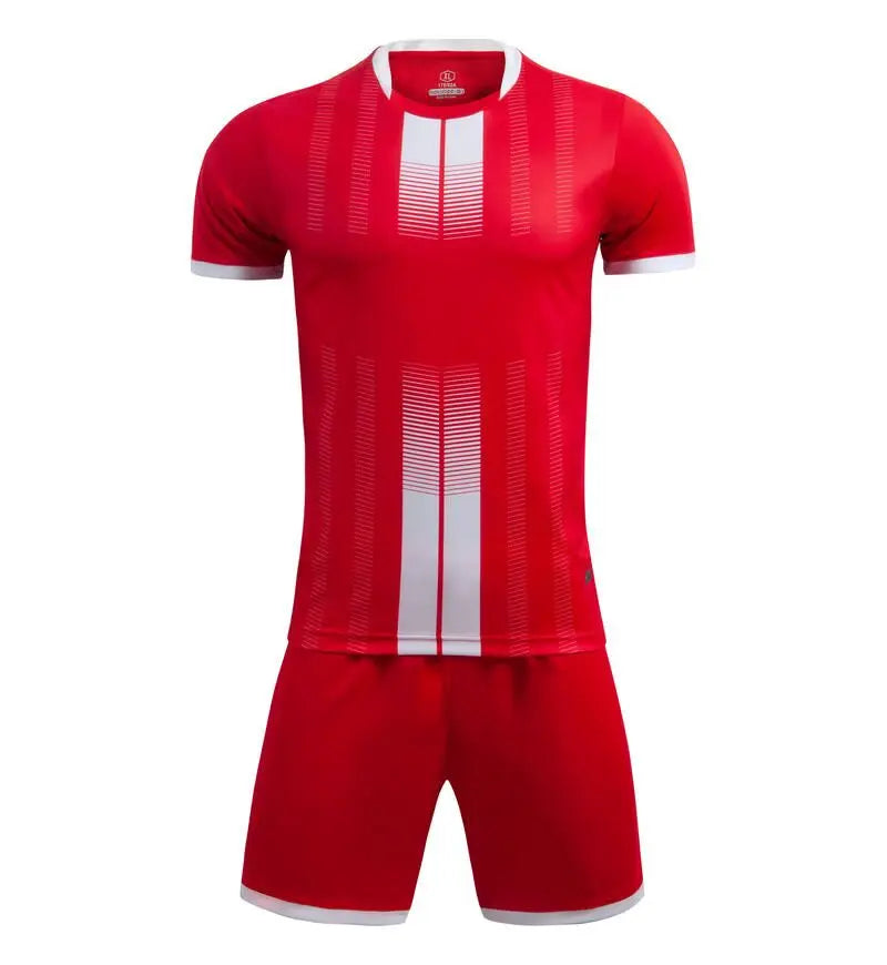 Adult Kid Soccer Jerseys Men Football Uniforms Shirts Women Futsal Sportswear Kit Training Tracksuit Child Sports Suit