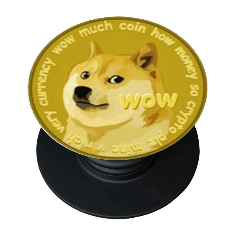 Phone Grip Tok Socket Popping Mobile Holder Football Bitcoin Stand Cell Phone Stand Cellphone Holder For Iphone Samsung Huawei