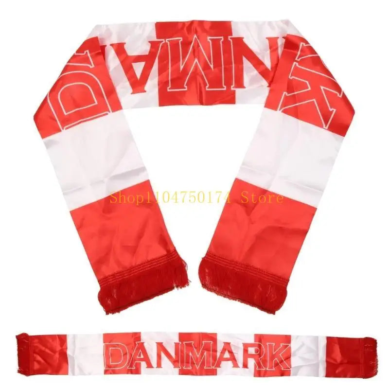 Football Scarf for Soccer Fan 15 Countries Footaball Fan Scarf for Kid Adult top sale