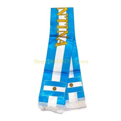 Football Scarf for Soccer Fan 15 Countries Footaball Fan Scarf for Kid Adult top sale