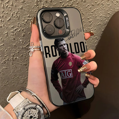 Famous football players C-CR7 Phone Case For iPhone 17 16e 16 15 14 13 12 11 Pro Max XR 8 7 Air Plus Anti Fall Matte Back Cover