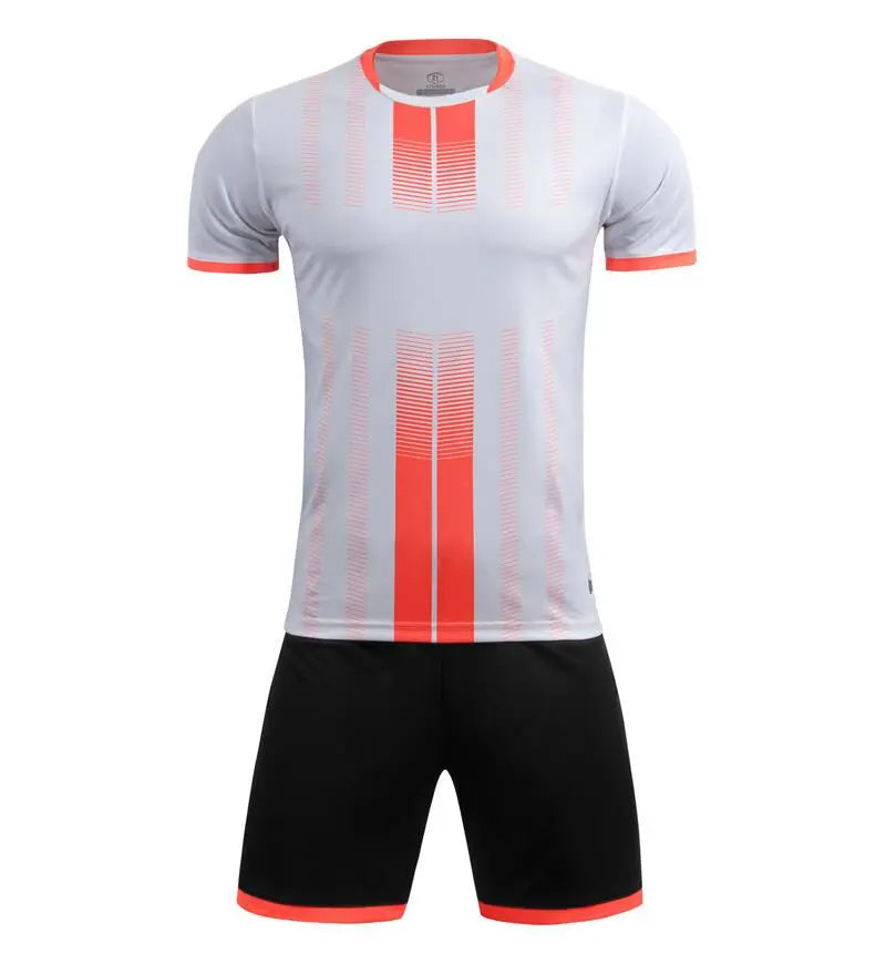 Adult Kid Soccer Jerseys Men Football Uniforms Shirts Women Futsal Sportswear Kit Training Tracksuit Child Sports Suit