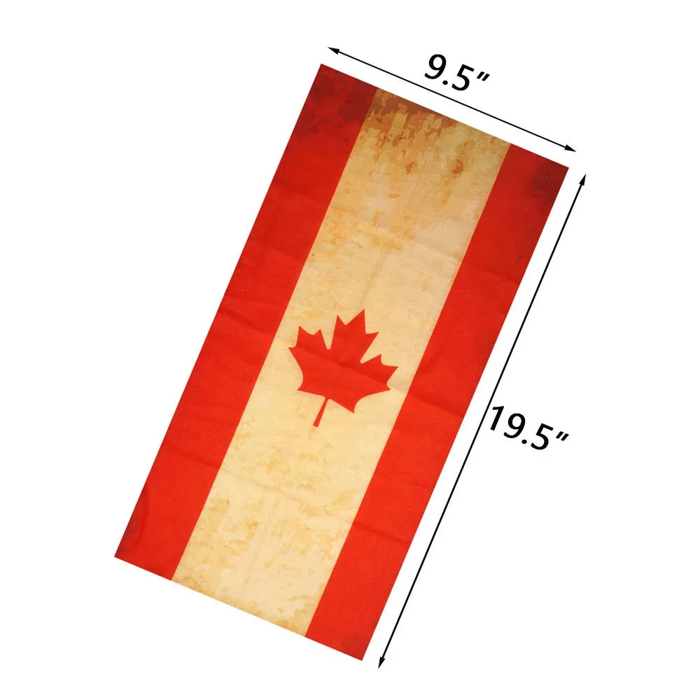 World Football Fans National Flag Bandana Spain Netherlands France Korea Chile Neck Gaiter Seamless Face Mask Men Headwear Scarf