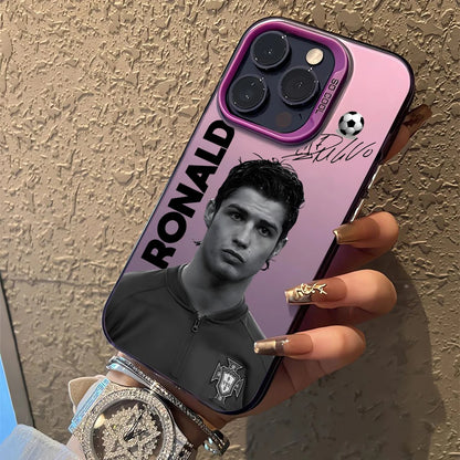 Famous football players C-CR7 Phone Case For iPhone 17 16e 16 15 14 13 12 11 Pro Max XR 8 7 Air Plus Anti Fall Matte Back Cover