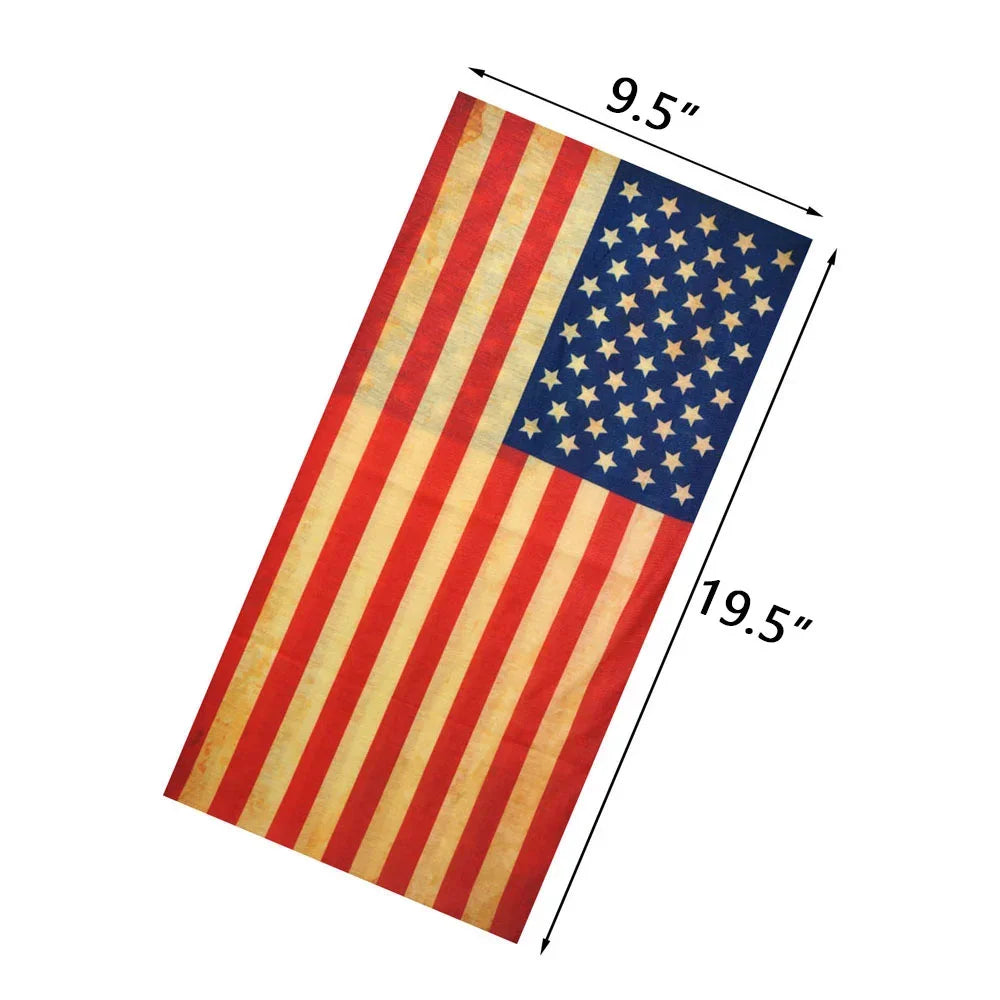 World Football Fans National Flag Bandana Spain Netherlands France Korea Chile Neck Gaiter Seamless Face Mask Men Headwear Scarf