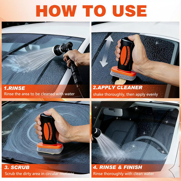Glass Oil Film Remover Cleaner Paste